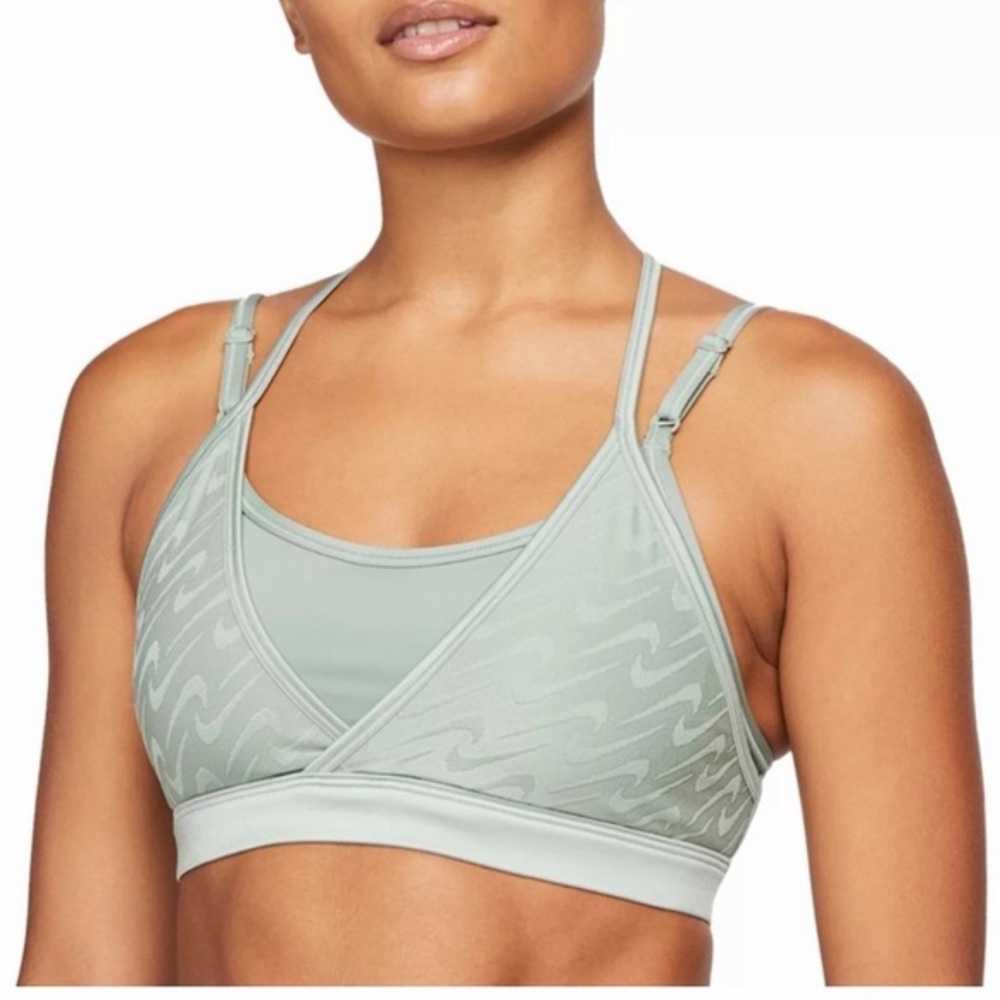 Nike DriFit Indy Sports Bra Light Green